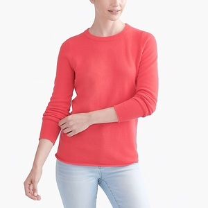 JCrew 100% cashmere crewneck sweater.